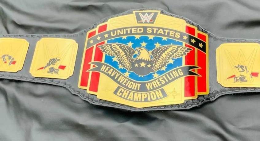 WWE United States Heavyweight Championship Replica Belt (2mm brass)