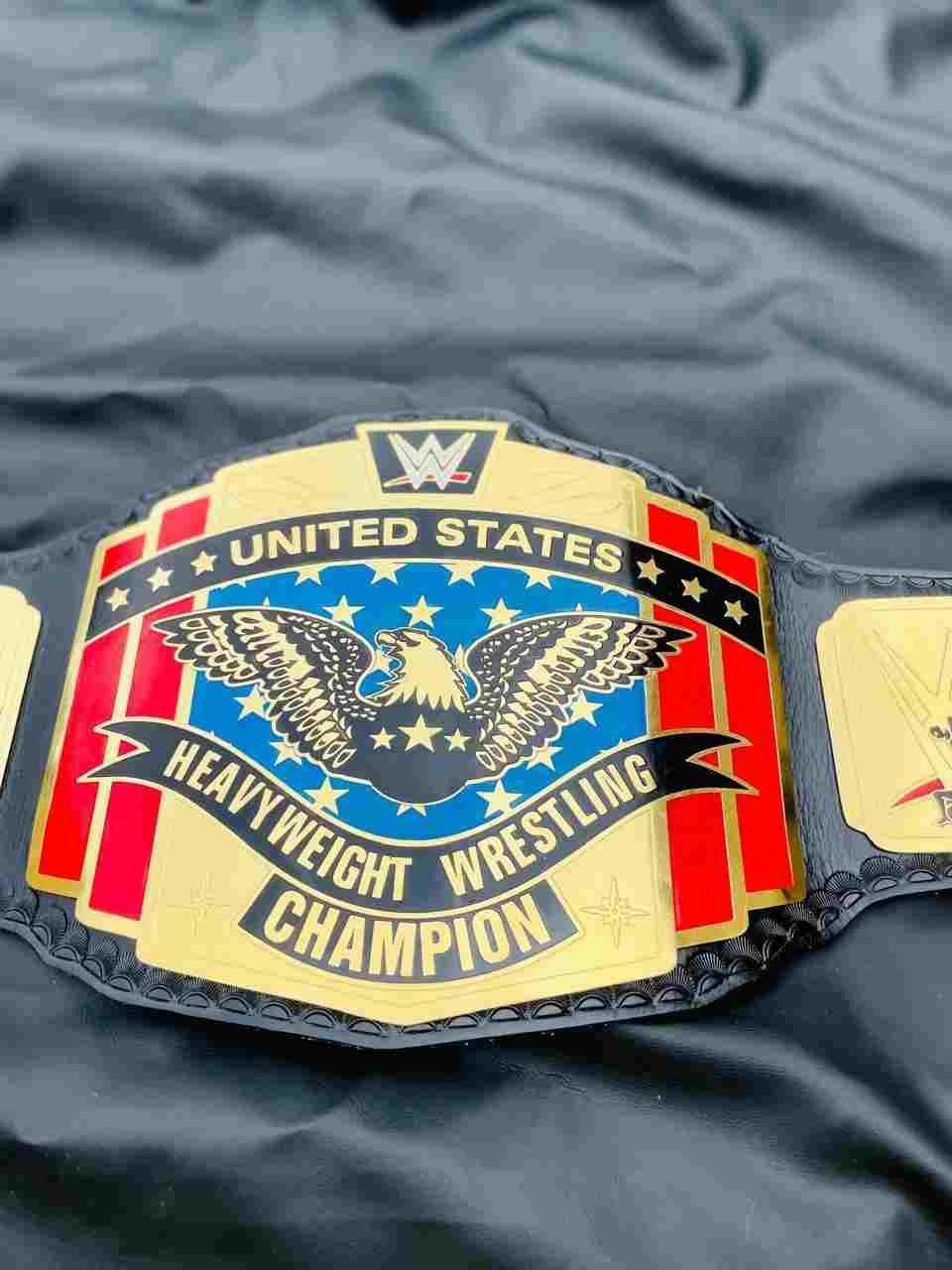 WWE United States Heavyweight Championship Replica Belt (2mm brass) - Image 2