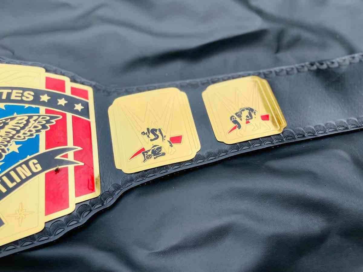 WWE United States Heavyweight Championship Replica Belt (2mm brass) - Image 6
