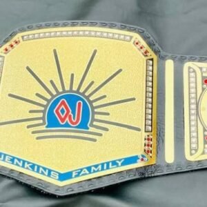 Jenkins Family Custom 2mm Brass Championship Belt