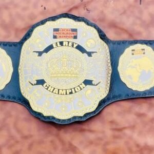 El Rey Custom 2mm Brass Replica Championship Belt