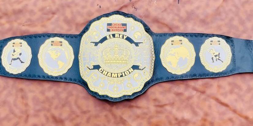 El Rey Custom 2mm Brass Replica Championship Belt