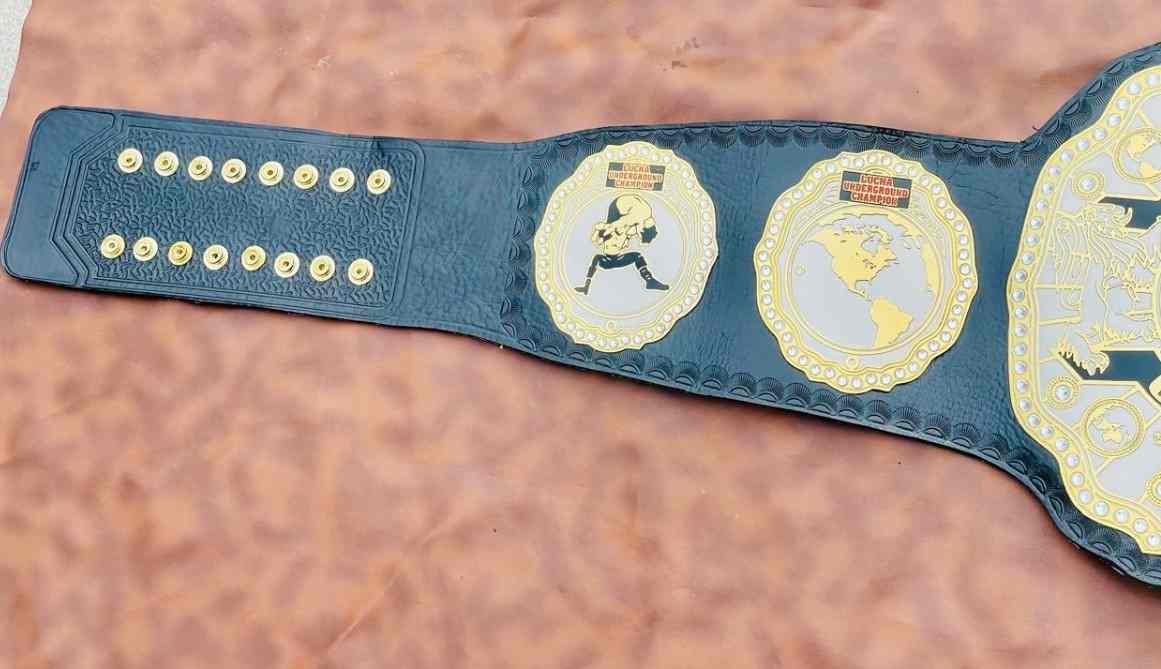 El Rey Custom 2mm Brass Replica Championship Belt - Image 4