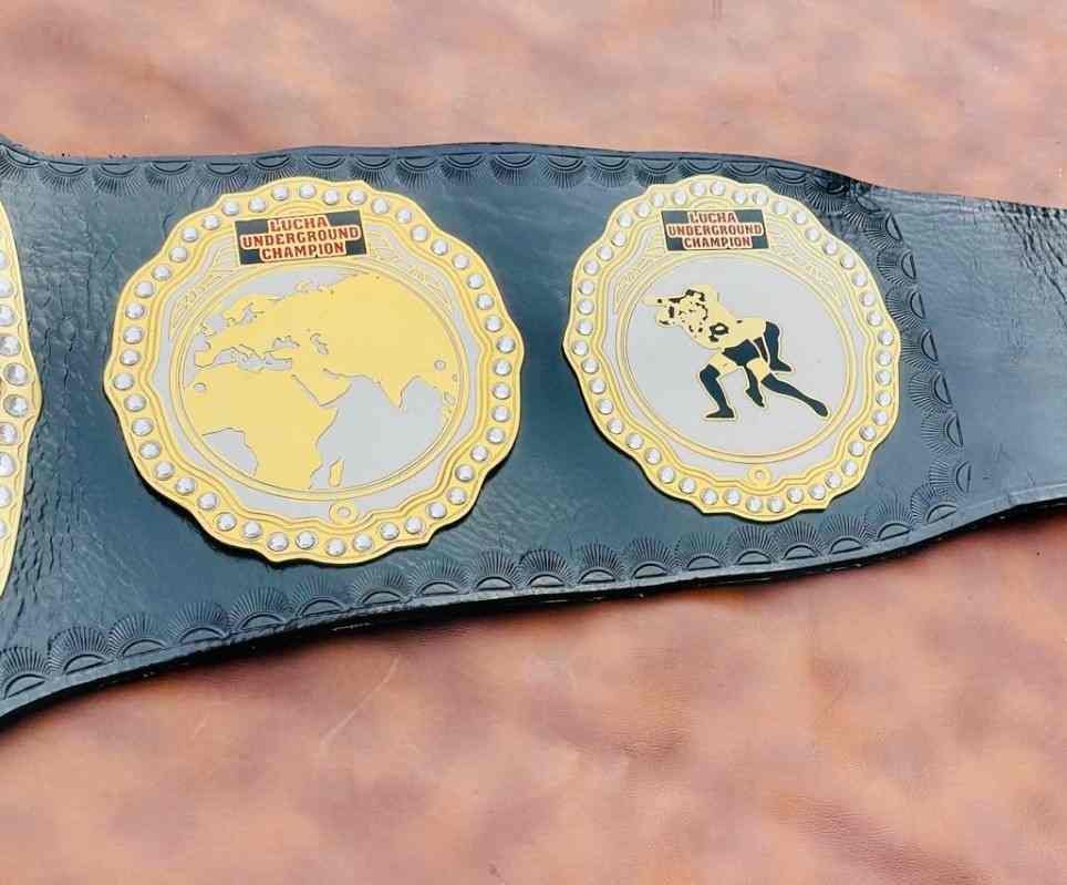 El Rey Custom 2mm Brass Replica Championship Belt - Image 2