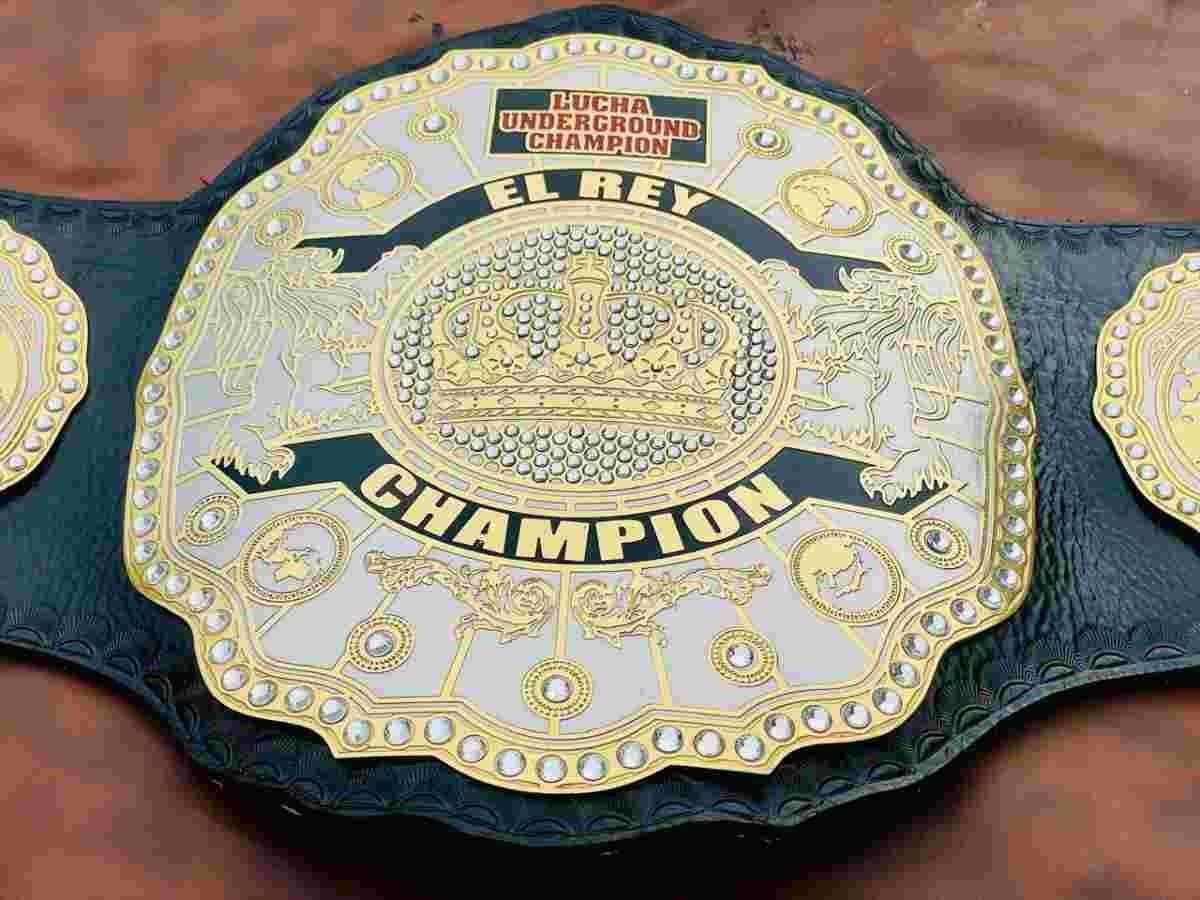 El Rey Custom 2mm Brass Replica Championship Belt - Image 5