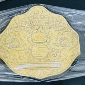 Big Gold "Cruiser" 4mm CNC Replica Championship Belt,
