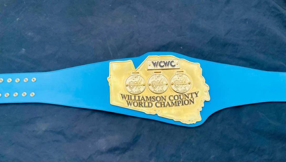 Williamson County Custom Championship Belt (4mm Stack) - Image 4