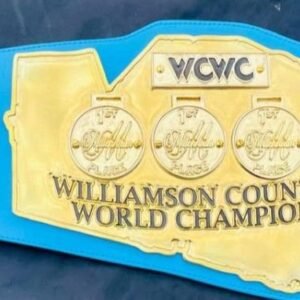 Williamson County Custom Championship Belt (4mm Stack)