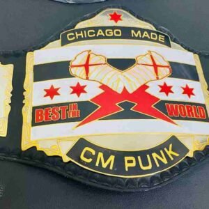 Chicago Made CM Punk Replica Championship Belt (2mm brass)
