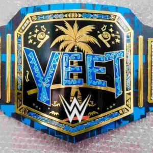 WWE "YEET" Champion 2mm Brass Replica Belt