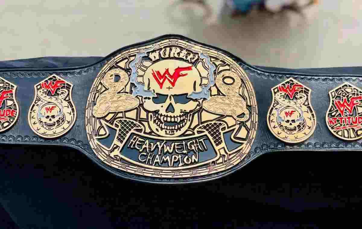 WWF "Smoking Skull" 4mm CNC 24K Gold Replica Championship Belt - Image 7