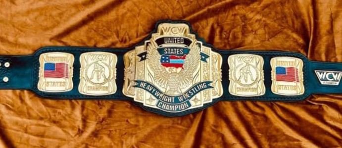 WCW United States Heavyweight Championship Replica Belt (4mm SD Quality) - Image 4