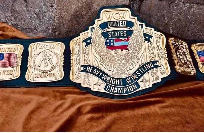WCW United States Heavyweight Championship Replica Belt (4mm SD Quality) - Image 5