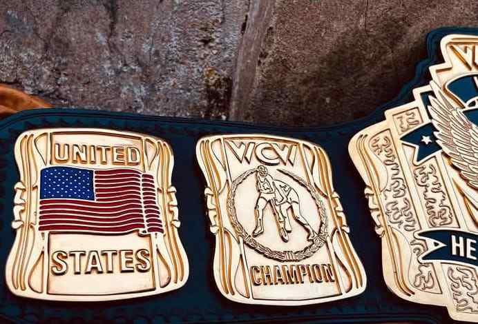 WCW United States Heavyweight Championship Replica Belt (4mm SD Quality) - Image 3