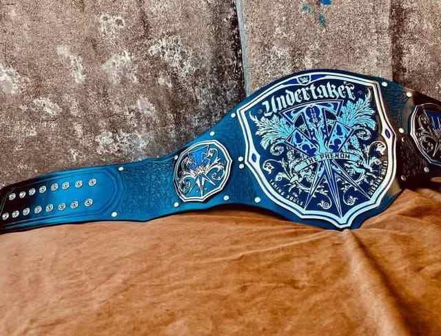 Undertaker Custom 4mm SD Quality Championship Replica Belt - Image 2