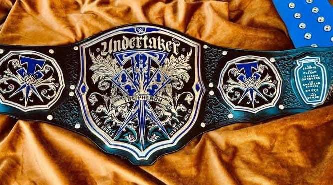 Undertaker Custom 4mm SD Quality Championship Replica Belt