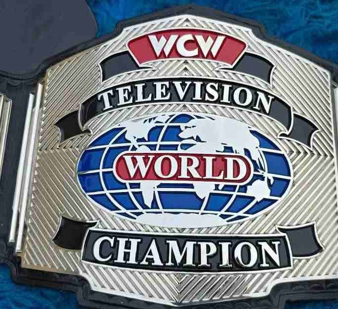 WCW World Television Championship Replica Belt (4mm SD) - Image 2