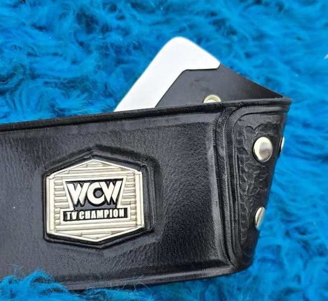 WCW World Television Championship Replica Belt (4mm SD) - Image 3