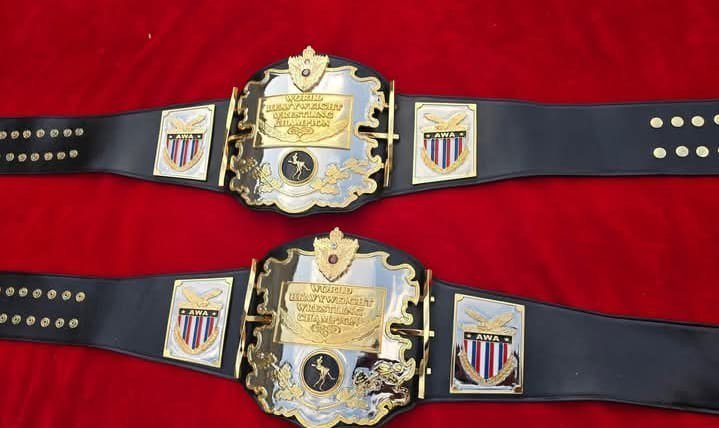 AWA World Heavyweight Championship Replica Belt (4mm SD) - Image 4