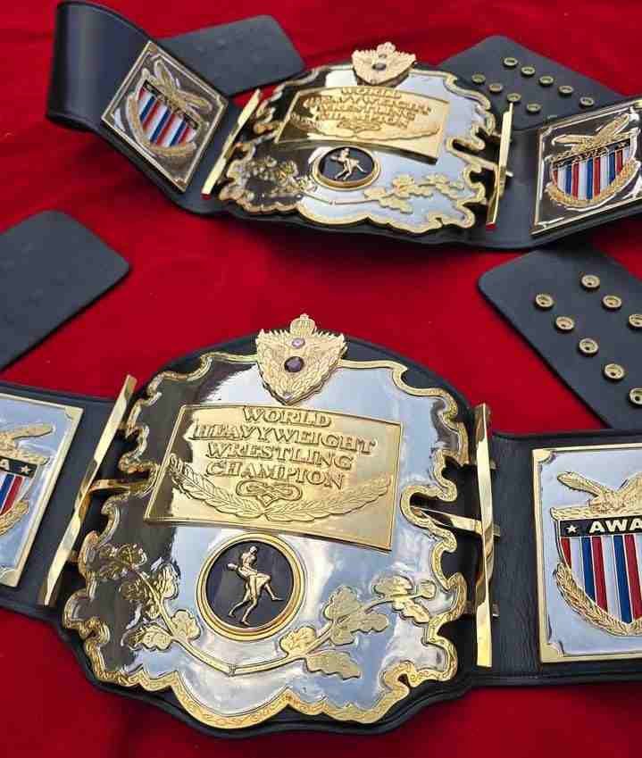 AWA World Heavyweight Championship Replica Belt (4mm SD) - Image 2