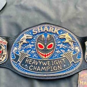 Shark Heavyweight Championship 4mm CNC Replica Belt
