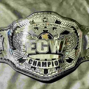 ECW World Wrestling Entertainment (WWE) 4mm CNC Replica Championship Belt