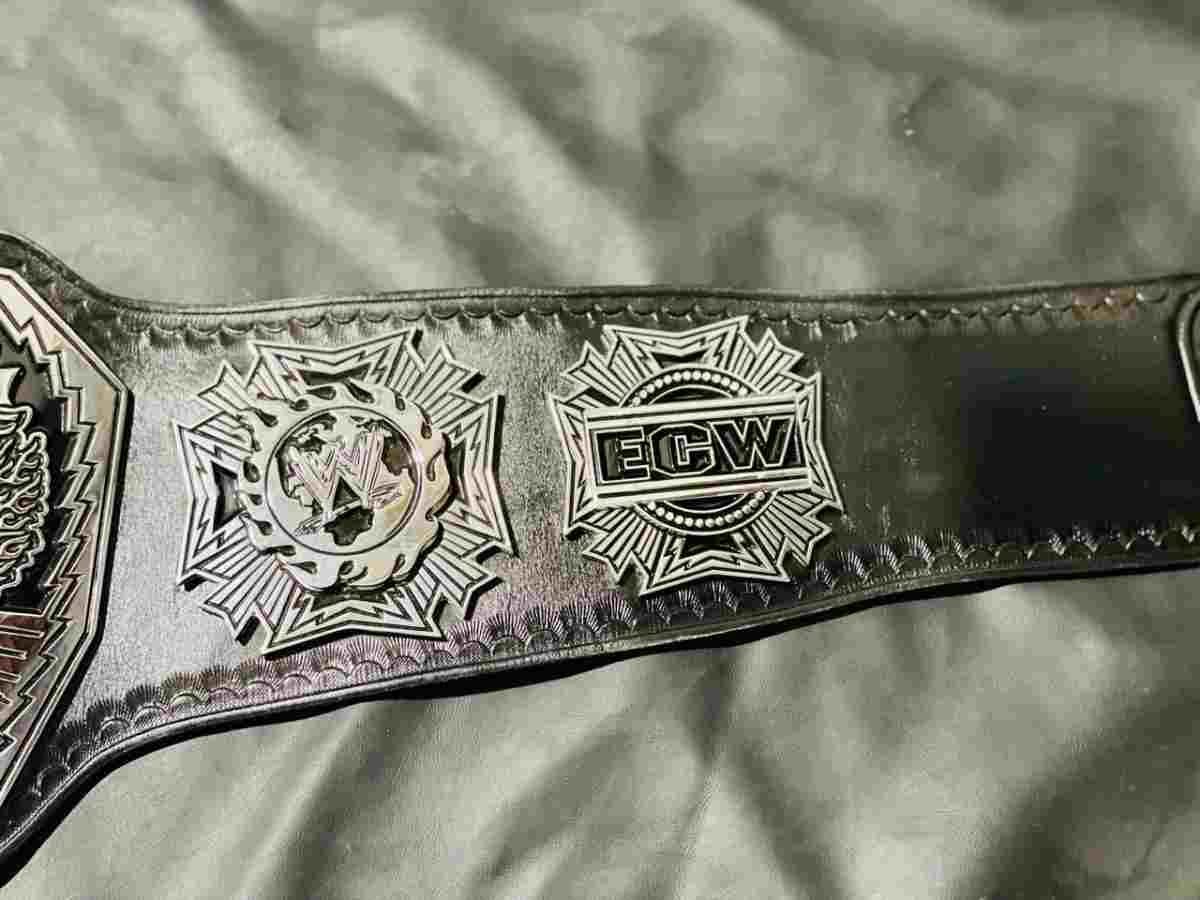ECW World Wrestling Entertainment (WWE) 4mm CNC Replica Championship Belt - Image 7