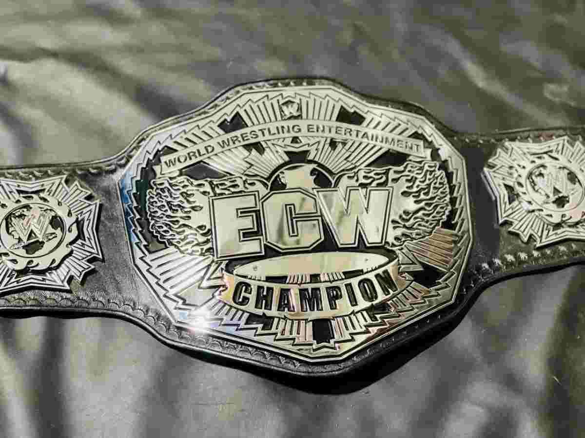 ECW World Wrestling Entertainment (WWE) 4mm CNC Replica Championship Belt - Image 6