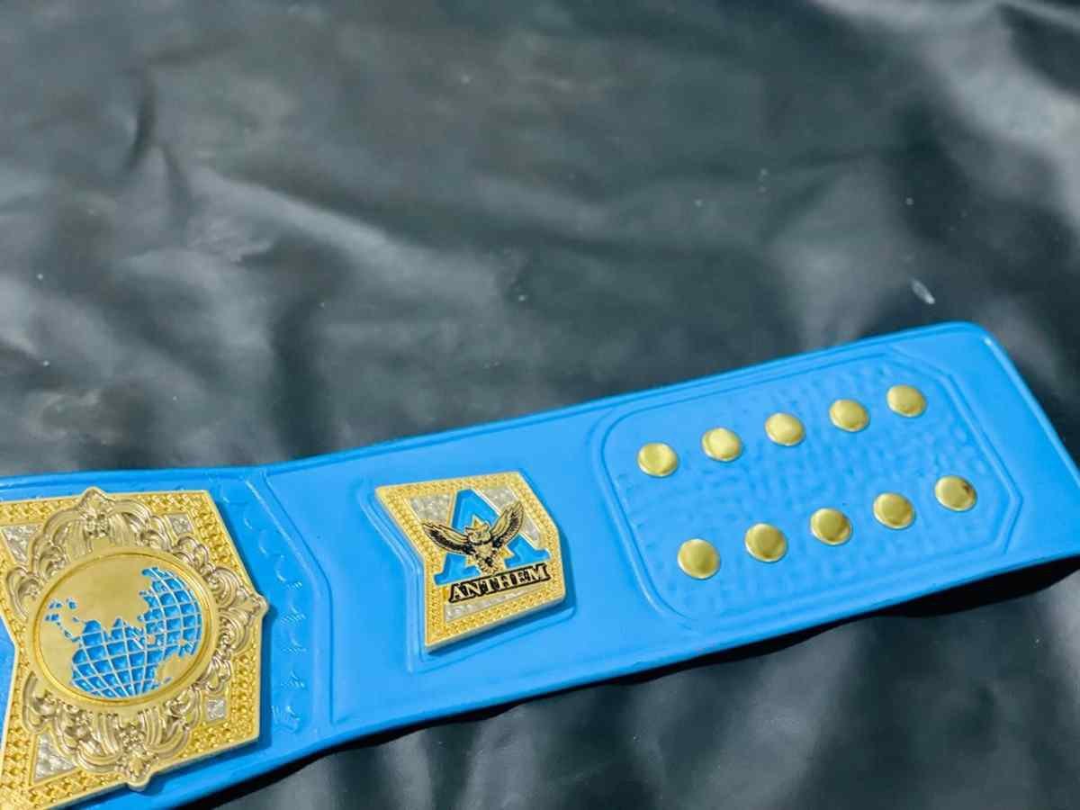 TNA International Championship 4mm CNC Replica Belt - Image 6