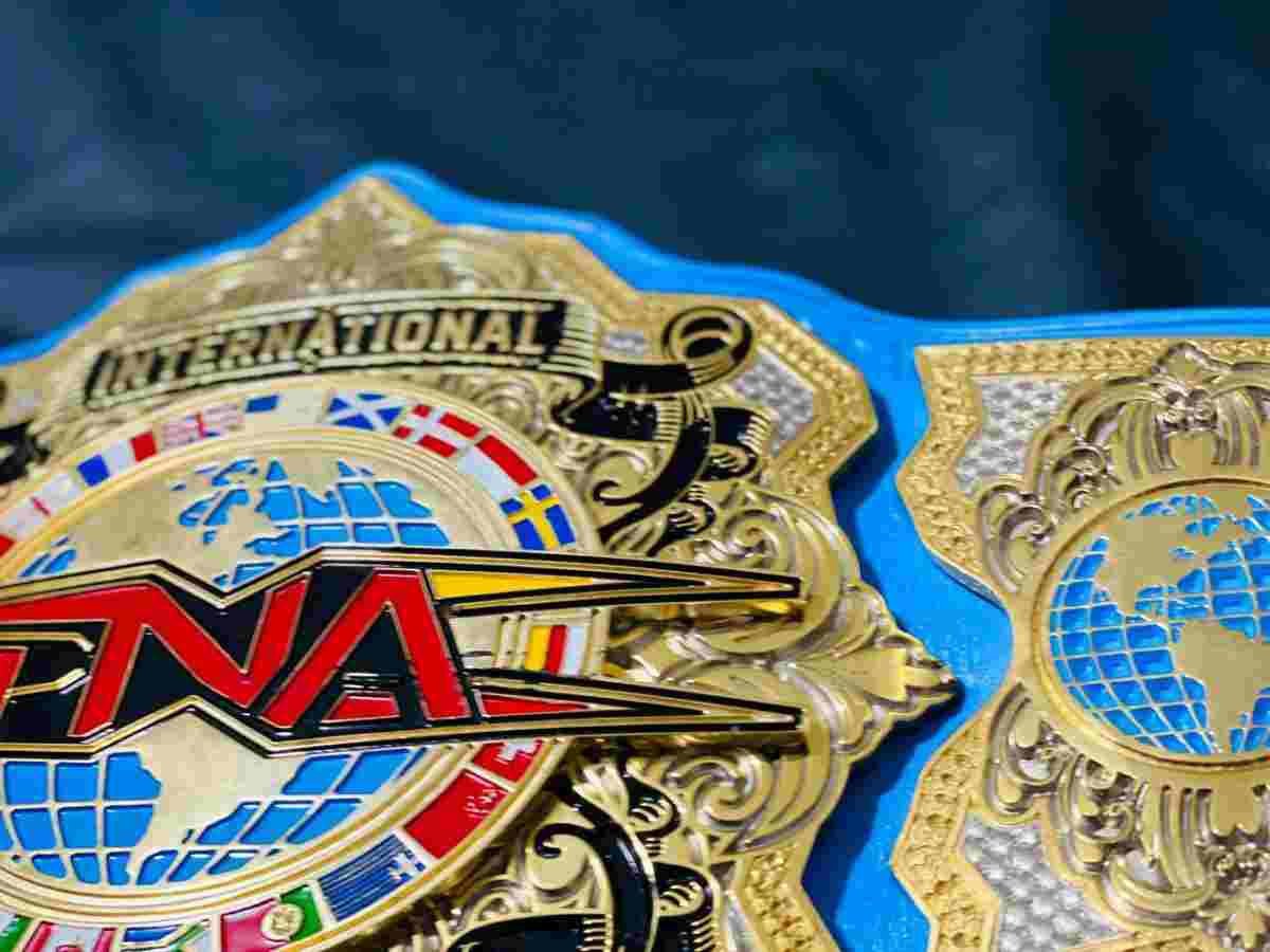 TNA International Championship 4mm CNC Replica Belt - Image 3