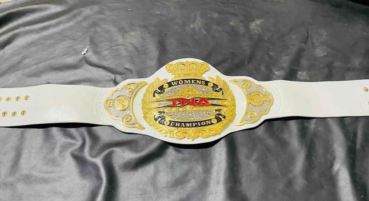 TNA Knockouts World Championship (4mm CNC Replica Belt) - Image 2