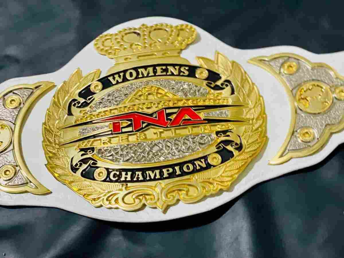 TNA Knockouts World Championship (4mm CNC Replica Belt)
