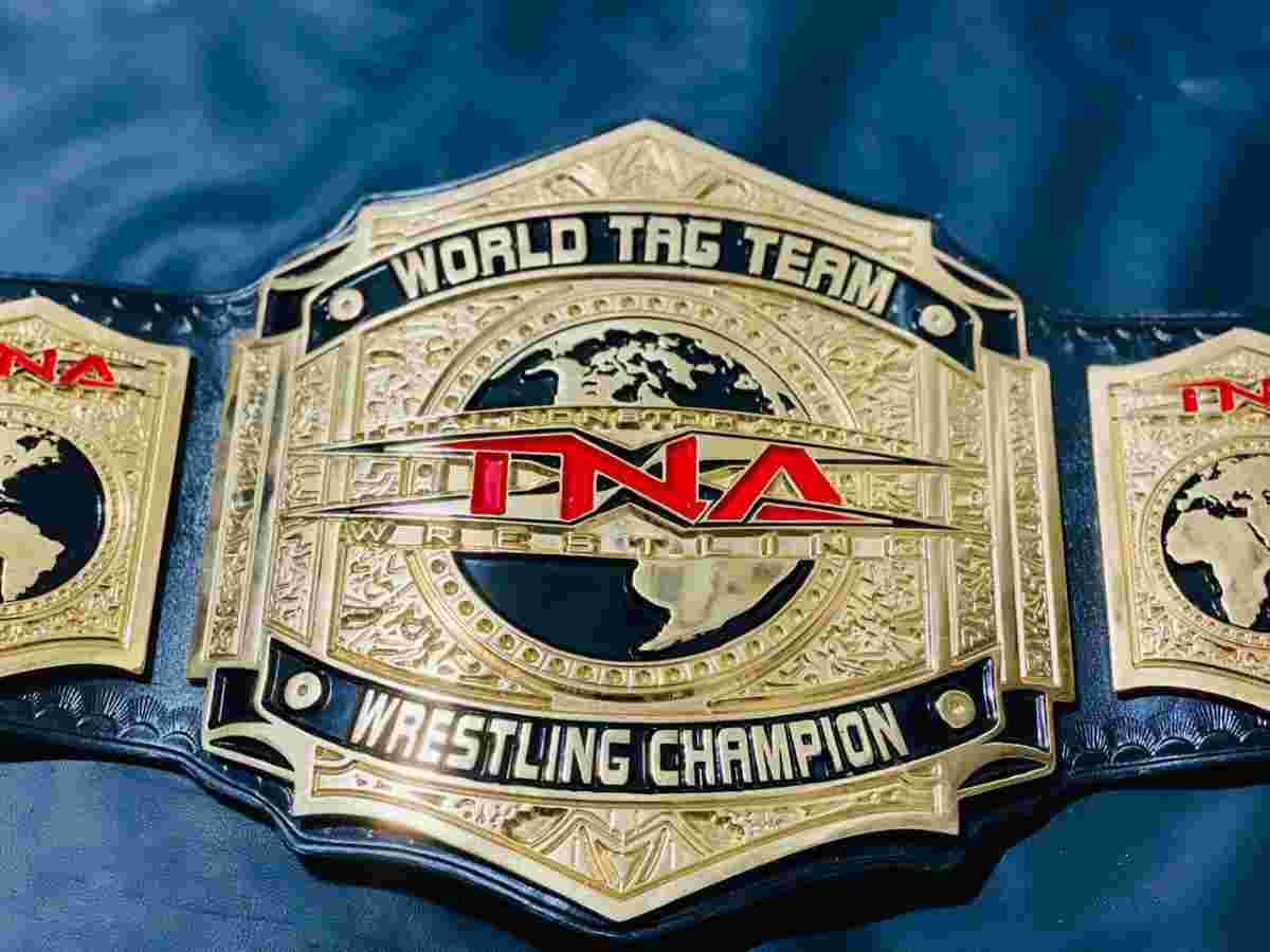 TNA World Tag Team Championship Replica Belt - Image 2