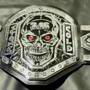 Stone Cold Steve Austin "Smokin' Skull" 4mm Replica Championship Belt