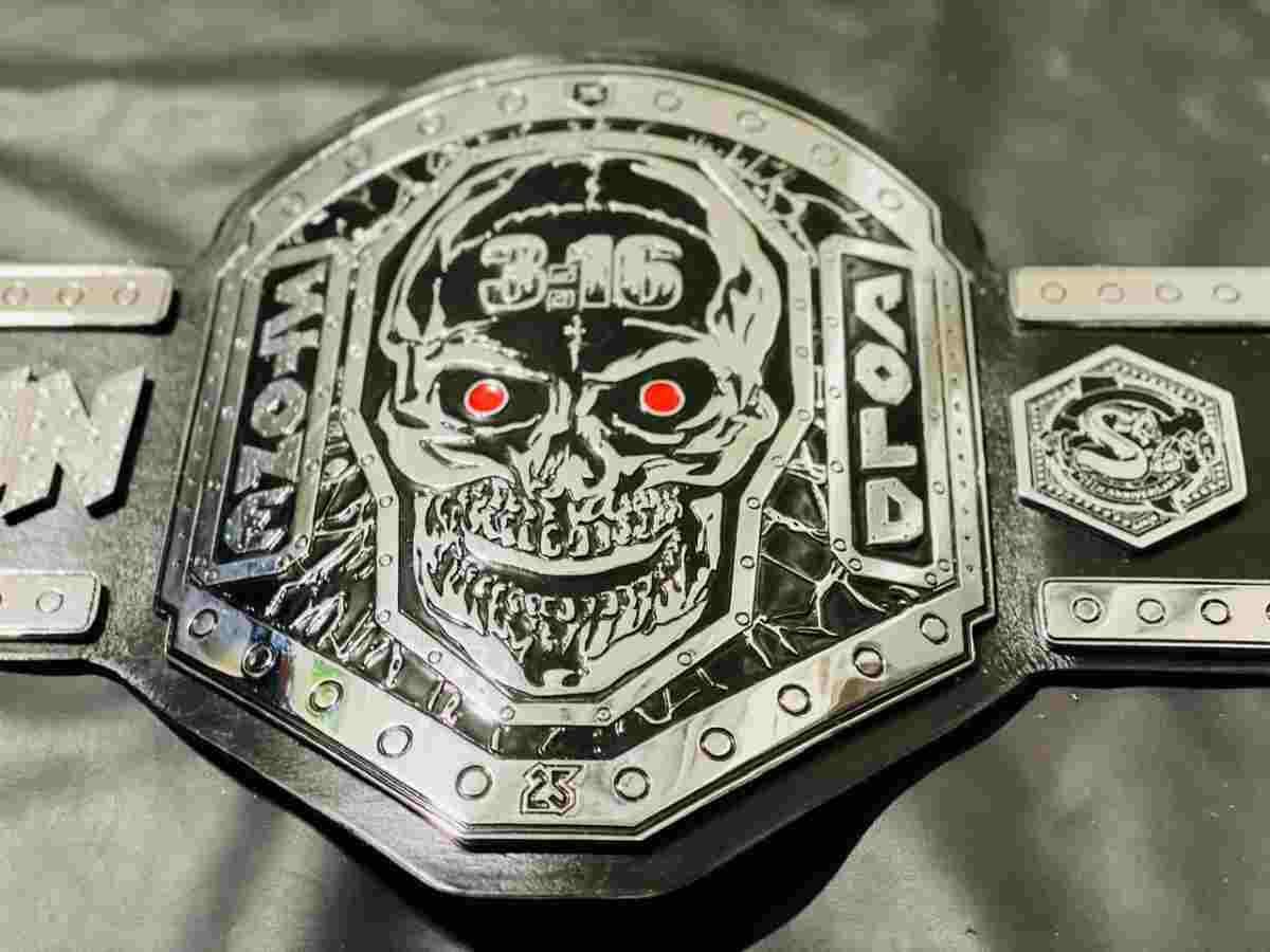 Stone Cold Steve Austin "Smokin' Skull" 4mm Replica Championship Belt