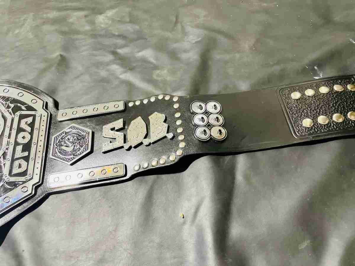 Stone Cold Steve Austin "Smokin' Skull" 4mm Replica Championship Belt - Image 8
