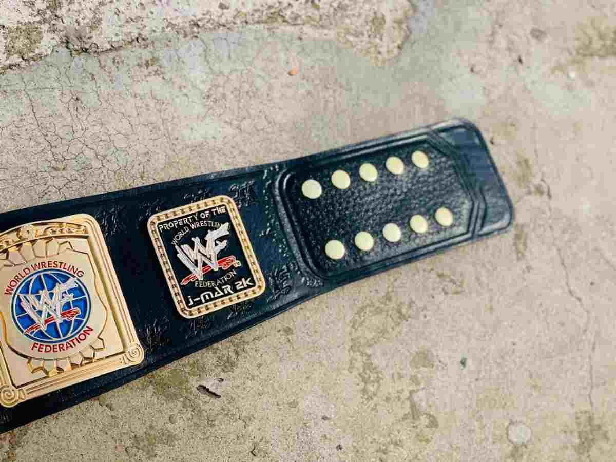 WWF European Championship Replica Belt (2mm Brass) - Image 2
