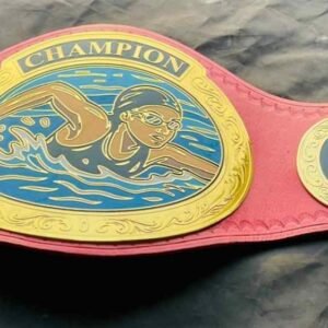 Custom Swimming Champion Championship Belt for (kids)