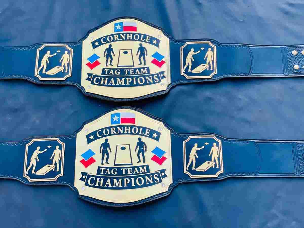 Championship Tag Team Belt – Premium Handmade Award