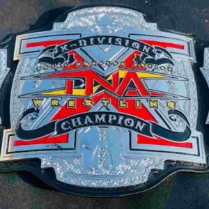 TNA X Division Championship Replica Belt (4mm CNC Edition)