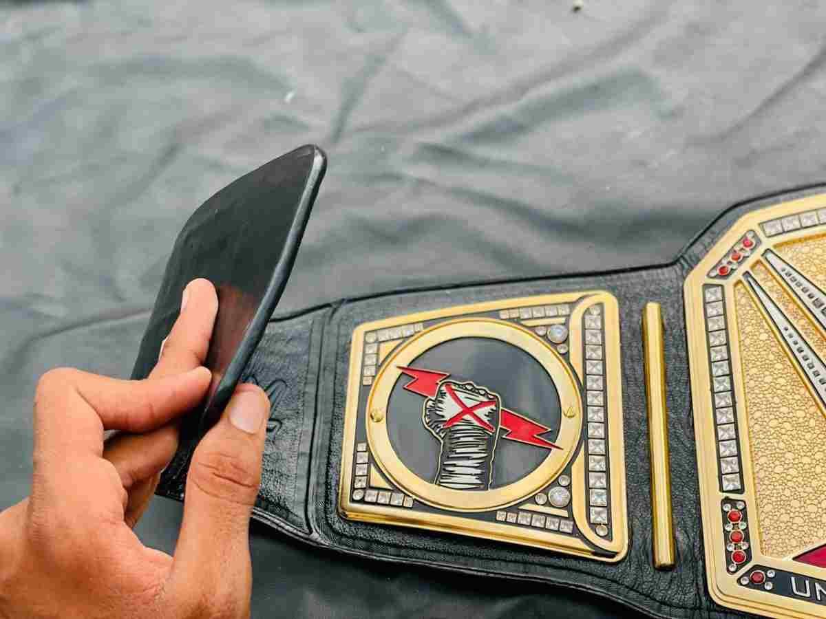 WWE Undisputed Championship (CM Punk Custom Side Plates Replica Belt) - Image 3