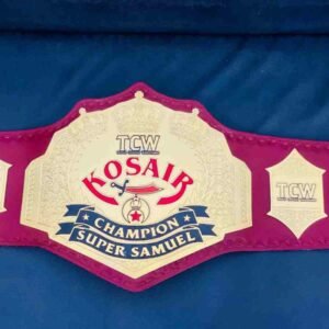 TCW "KOSAIR" Super Champion – Custom Replica Championship Belt