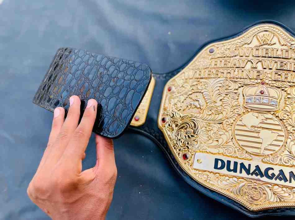 Custom WCW Big Gold Championship Replica Belt - Image 12