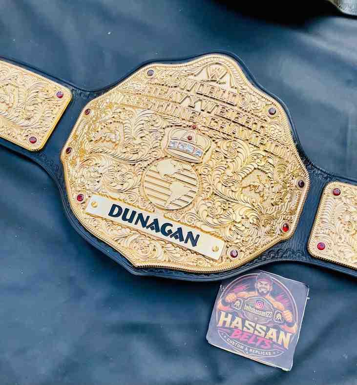 Custom WCW Big Gold Championship Replica Belt - Image 14